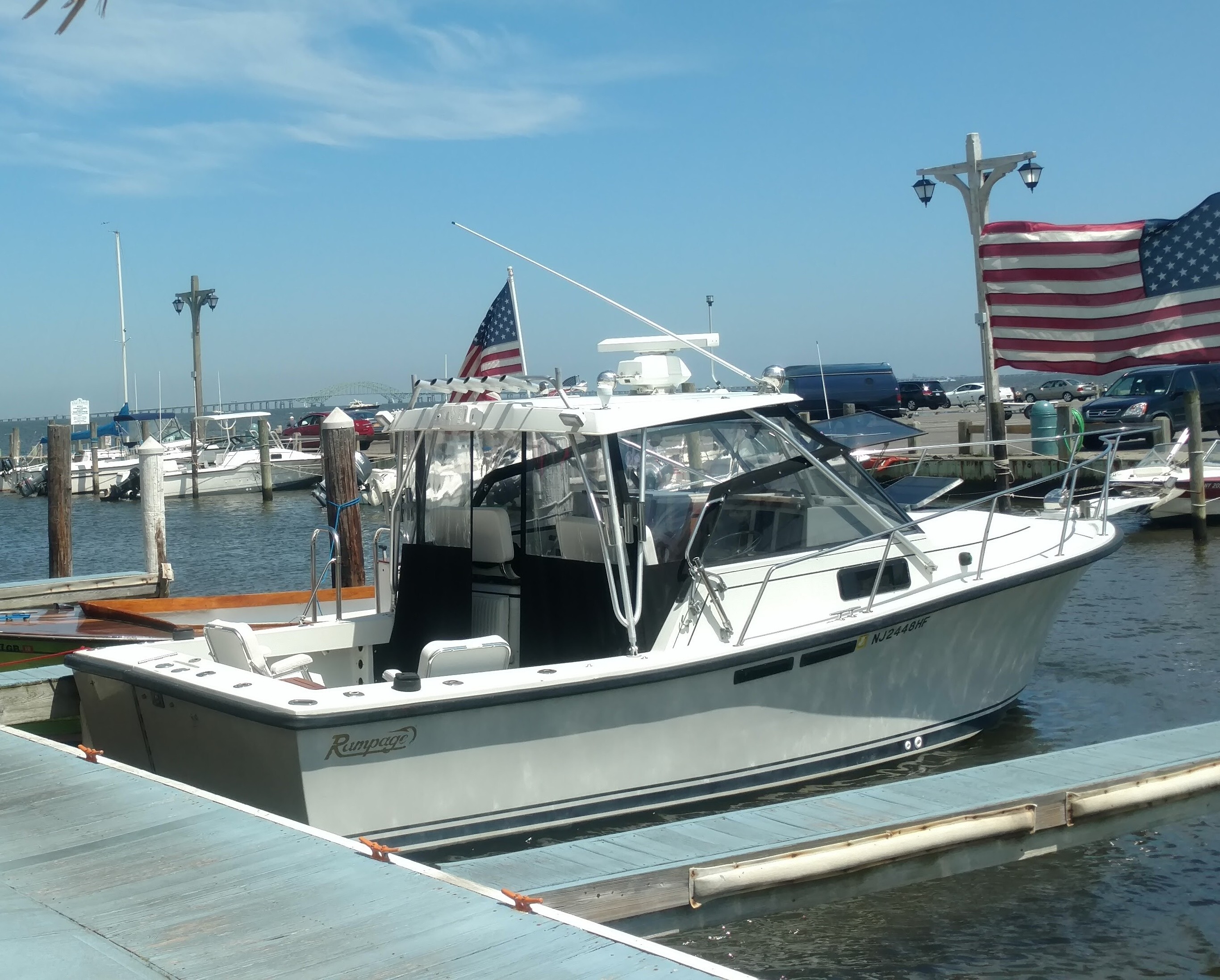 1988 Rampage 28 Sportsman Sport Fishing Boat boat