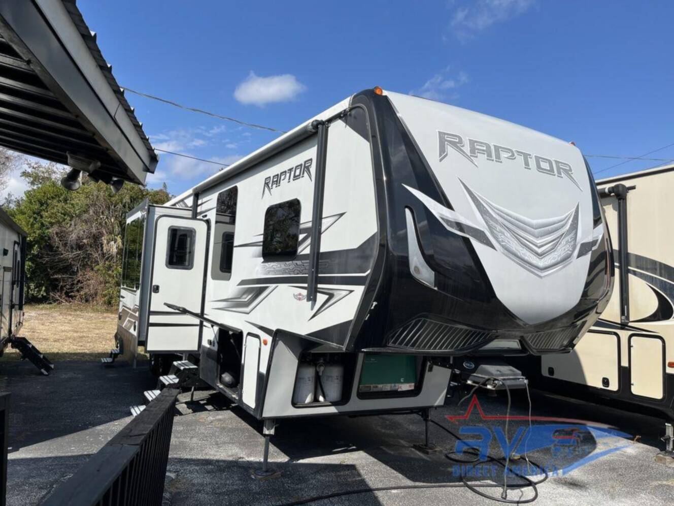 A photo of this 2018 Keystone Rv Raptor 355TS