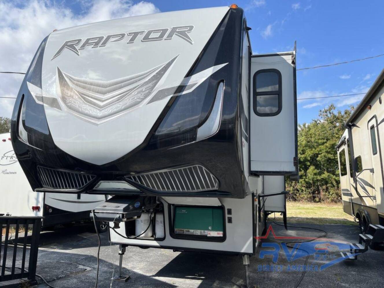 A photo of this 2018 Keystone Rv Raptor 355TS