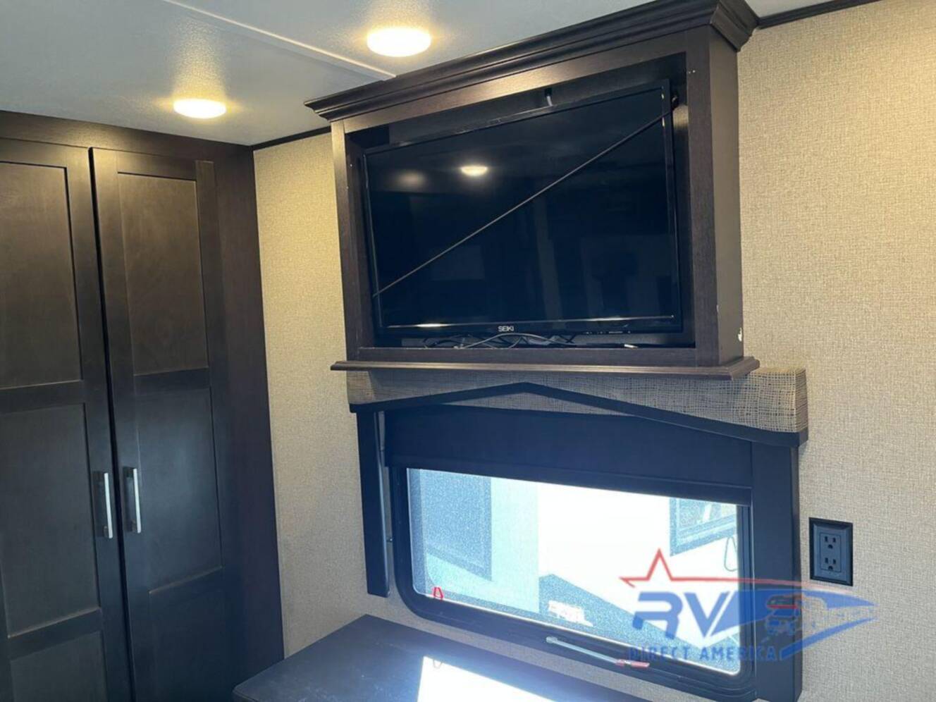 A photo of this 2018 Keystone Rv Raptor 355TS