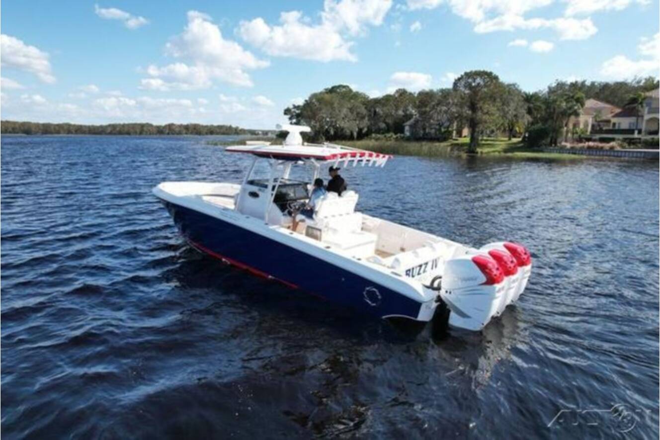 A photo of this 2023 Fountain 34 CC