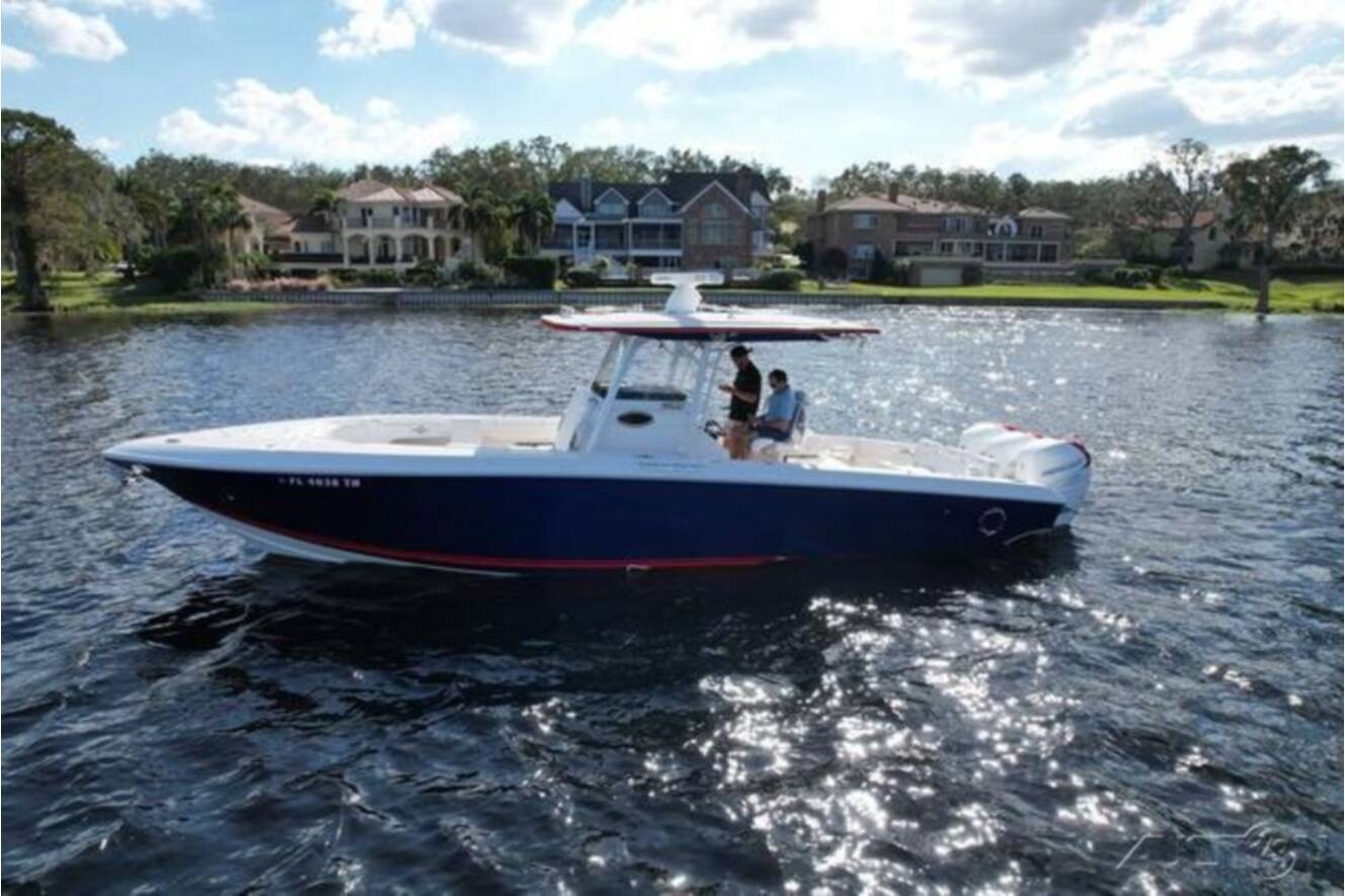 A photo of this 2023 Fountain 34 CC
