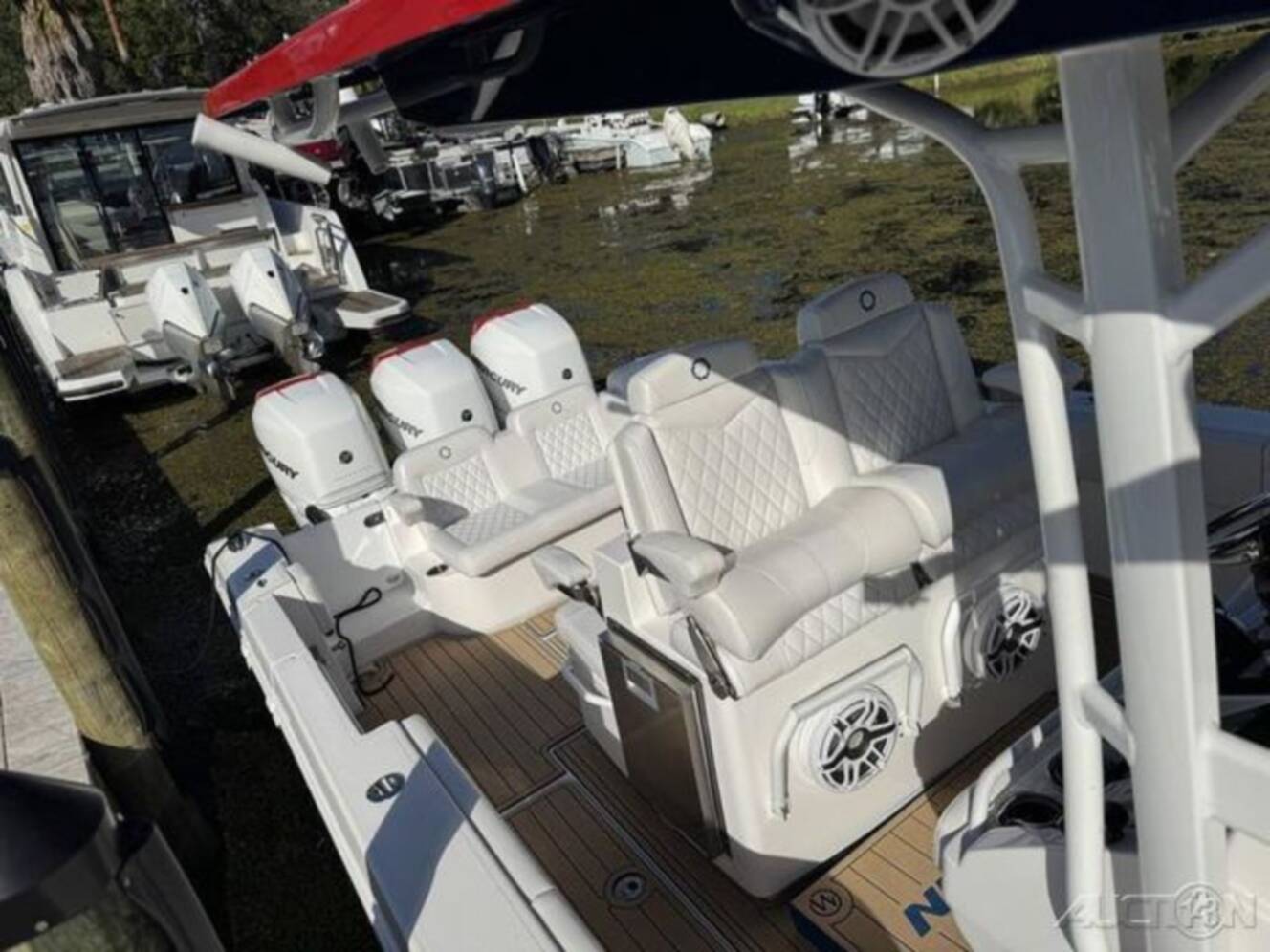 A photo of this 2023 Fountain 34 CC