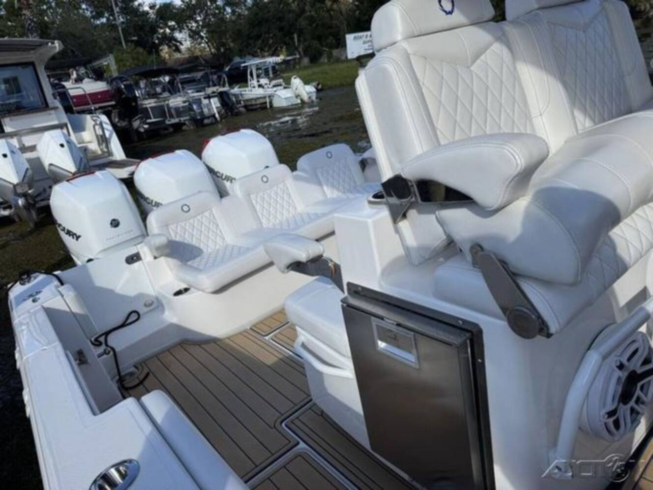 A photo of this 2023 Fountain 34 CC
