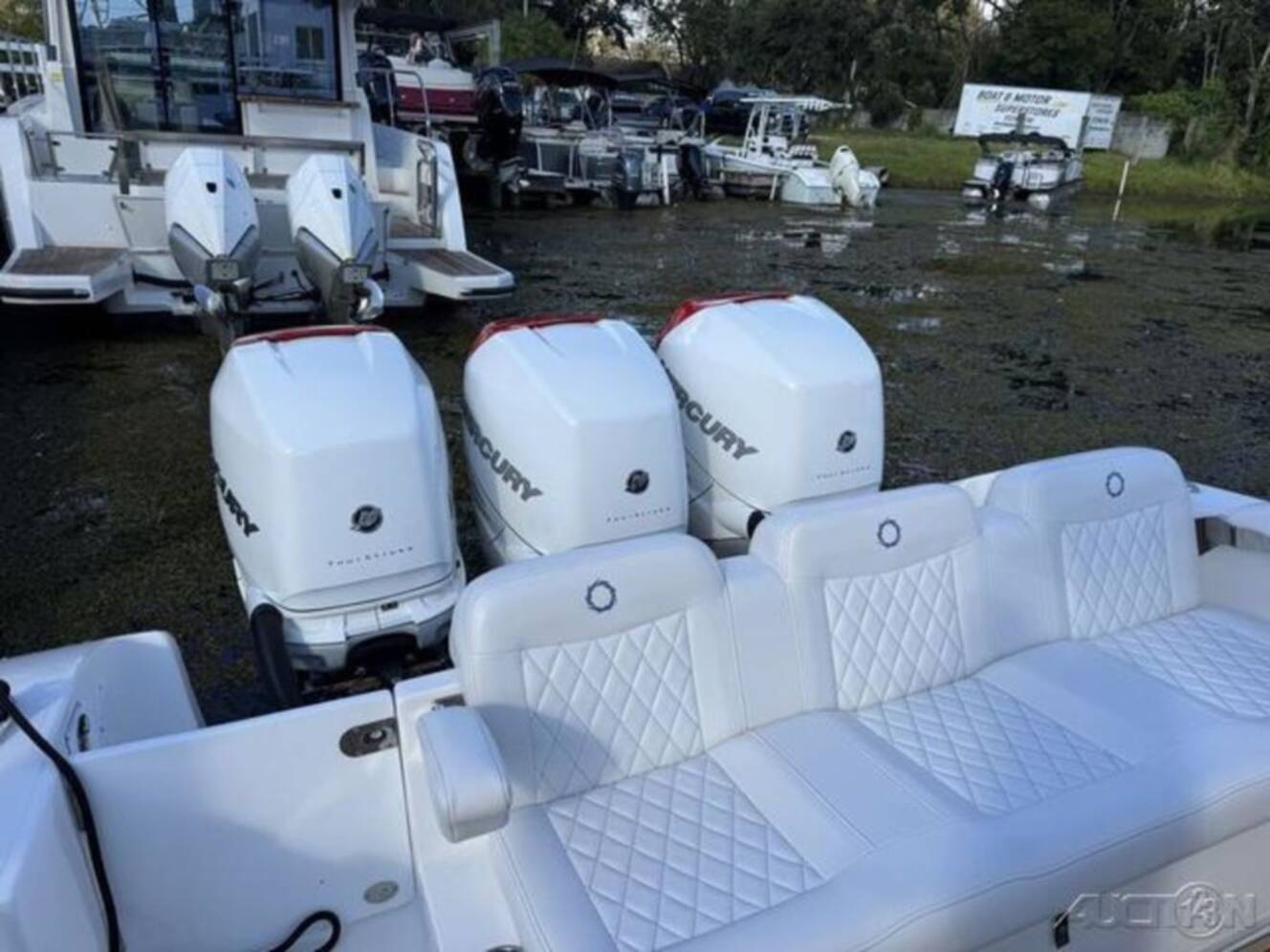 A photo of this 2023 Fountain 34 CC