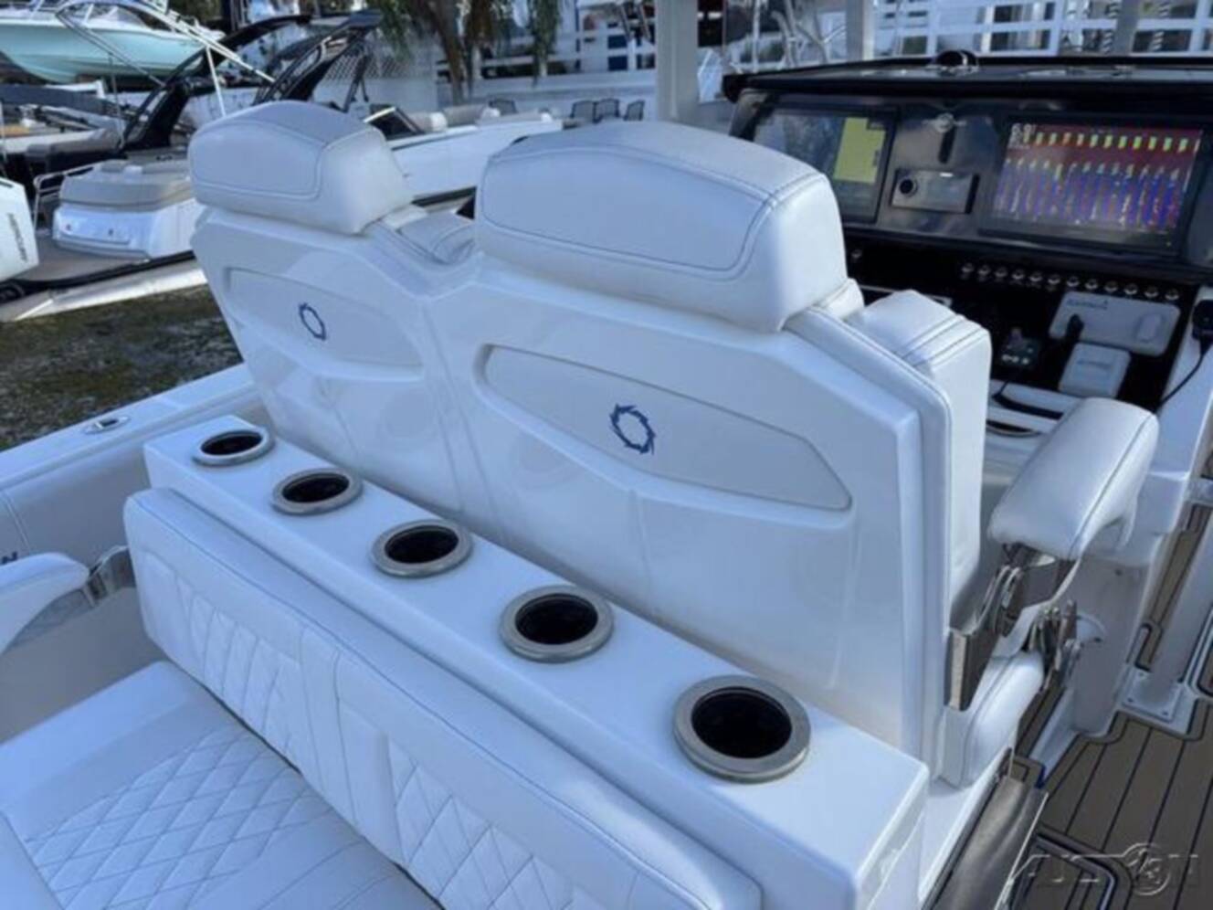 A photo of this 2023 Fountain 34 CC