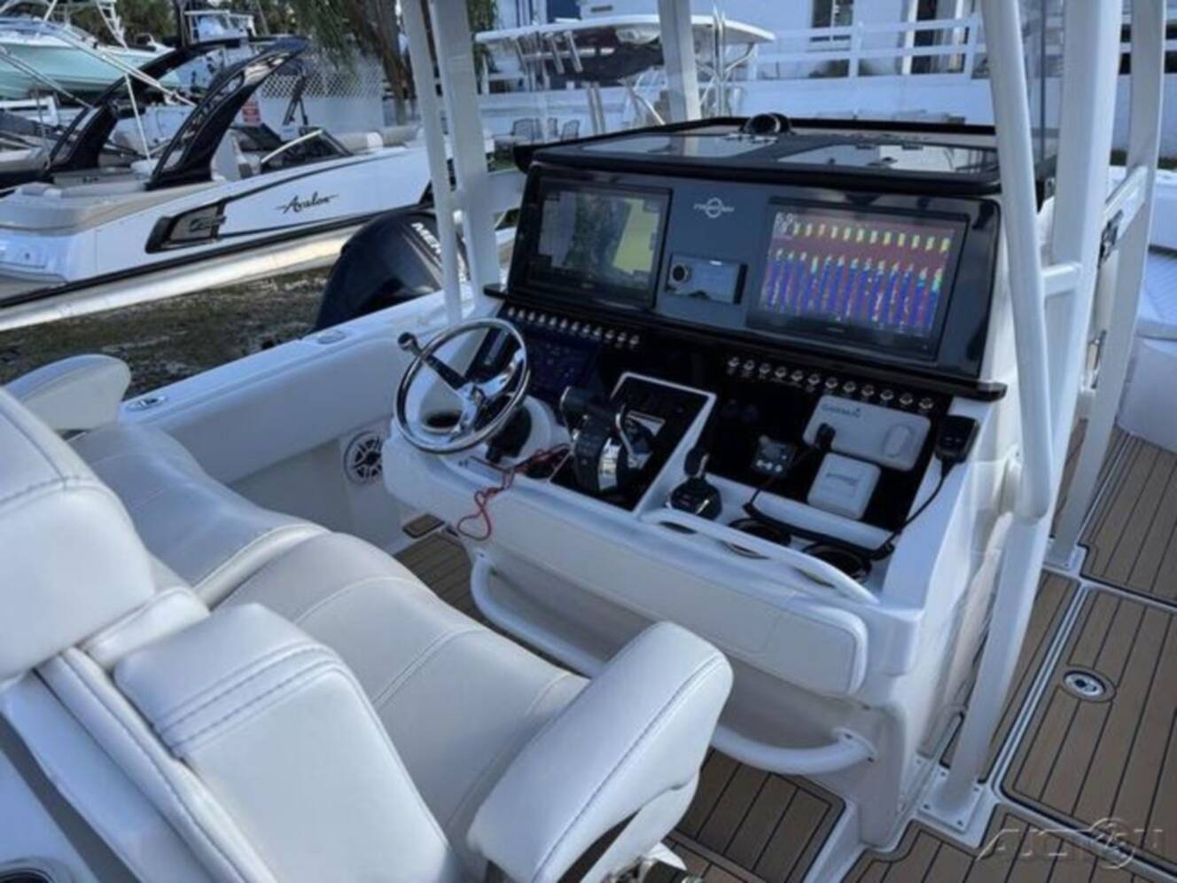 A photo of this 2023 Fountain 34 CC