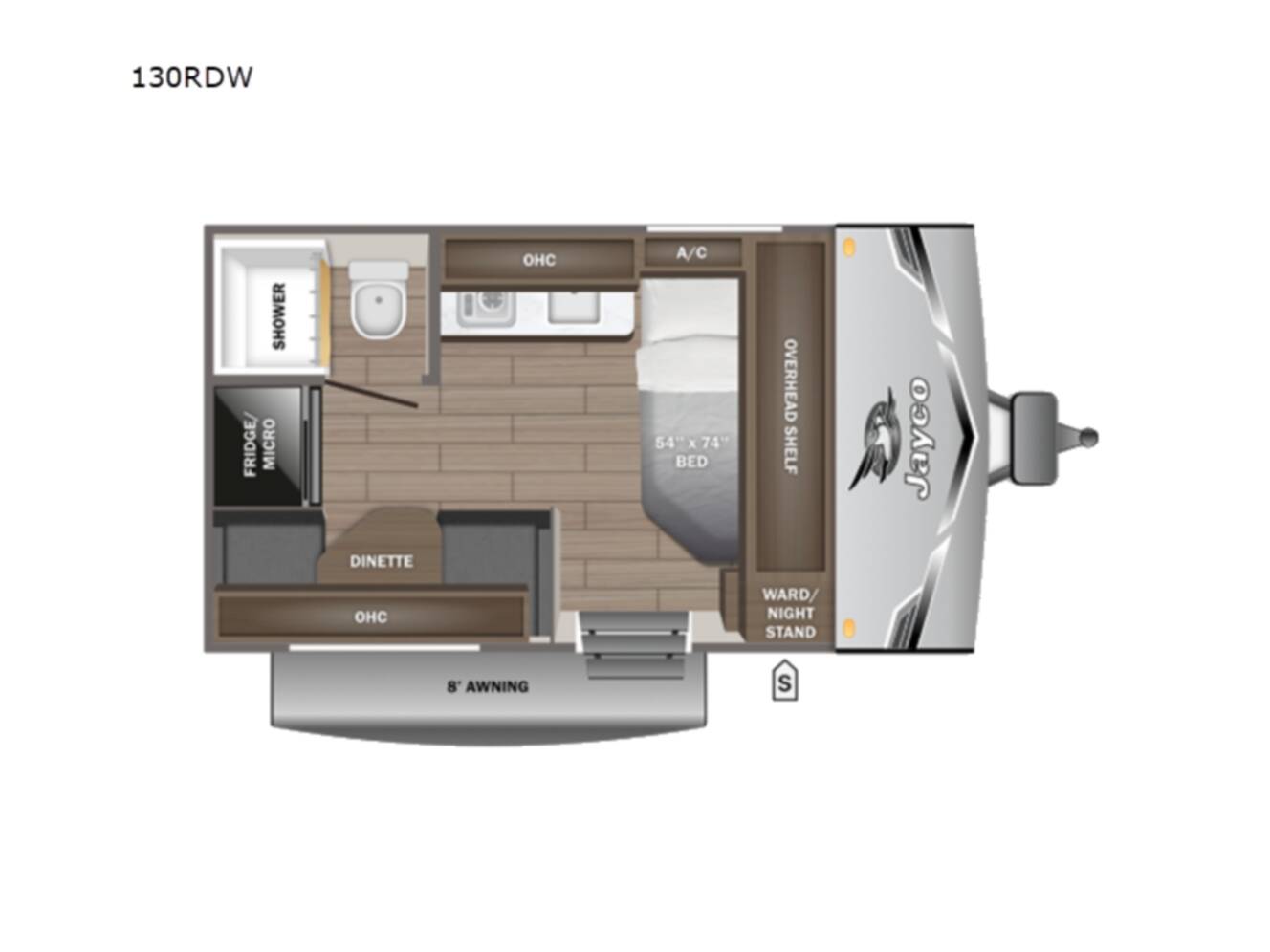 A photo of this 2026 Jayco Jay Flight SLX 130RDW