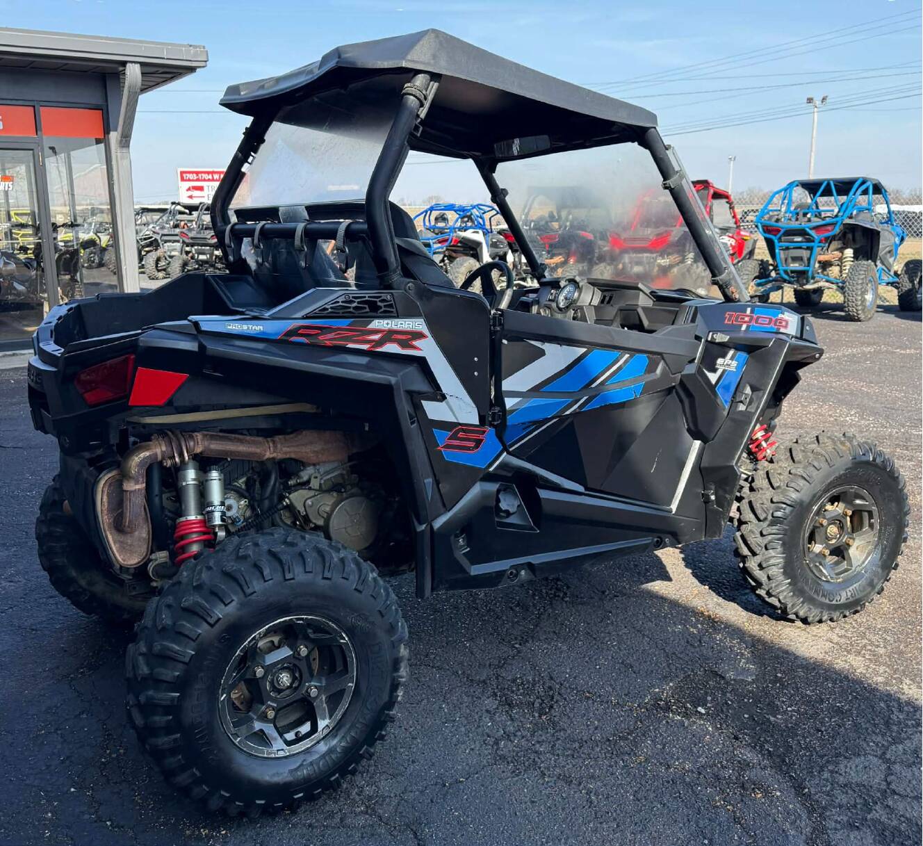 A photo of this 2017 Polaris RZR S 1000 EPS