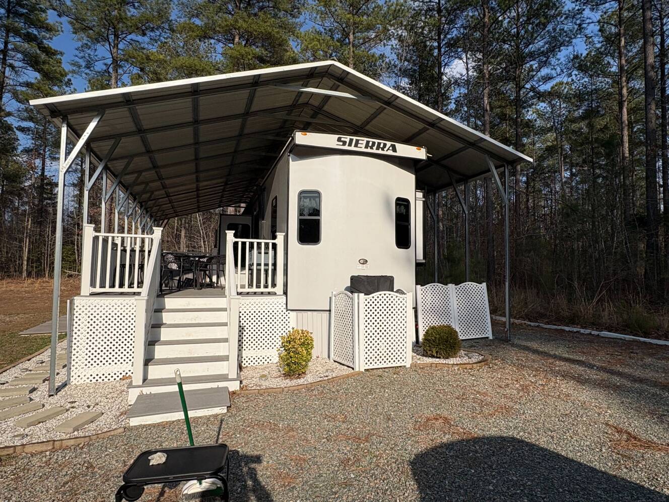 A photo of this 2021 Forest River SIERRA DESTINATION 403RD