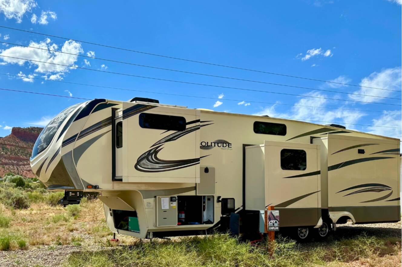 A photo of this 2020 Grand Design SOLITUDE 377MBS R