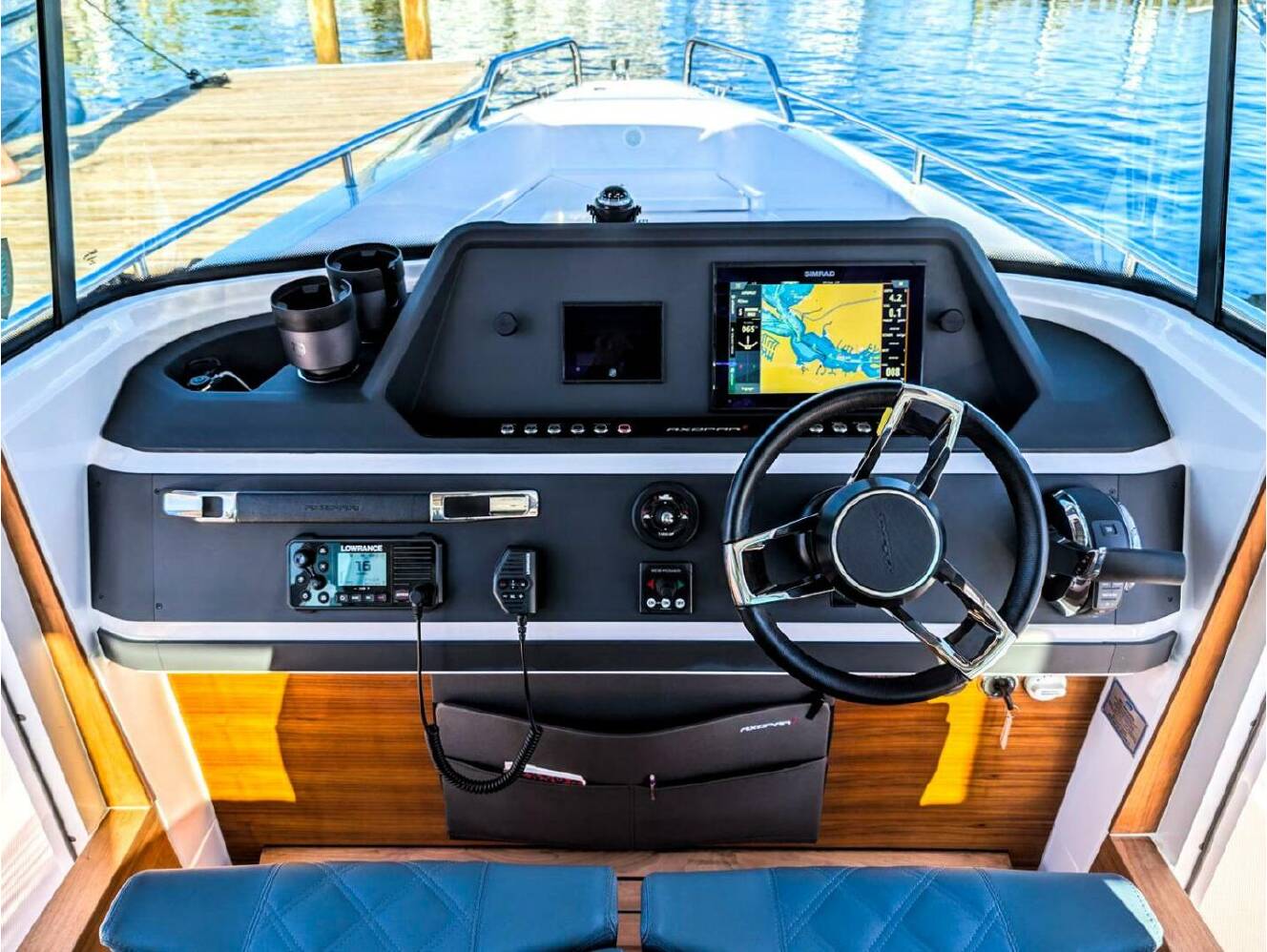 A photo of this 2022 Axopar 28 CABIN