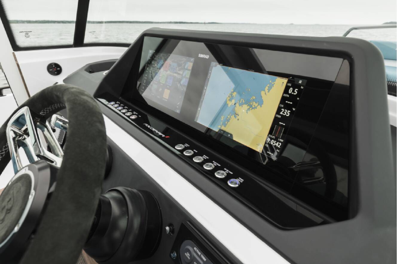 A photo of this 2022 Axopar 28 CABIN