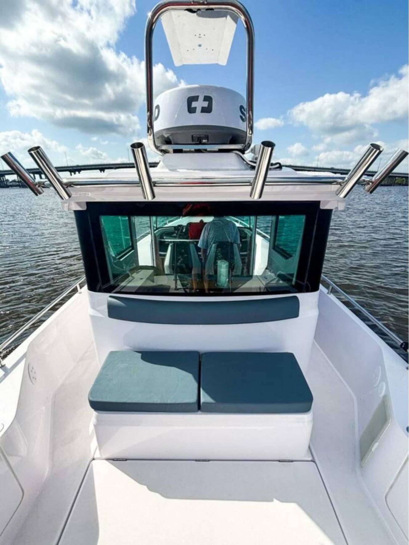 A photo of this 2022 Axopar 28 CABIN