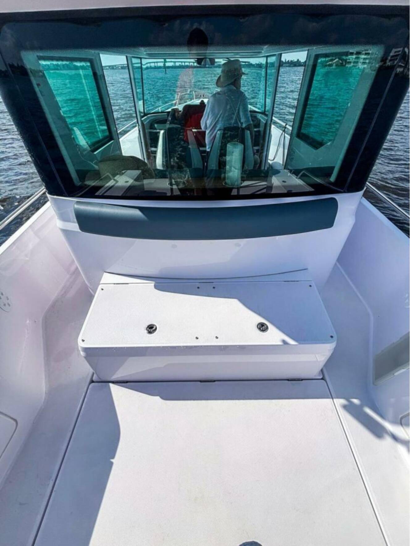 A photo of this 2022 Axopar 28 CABIN