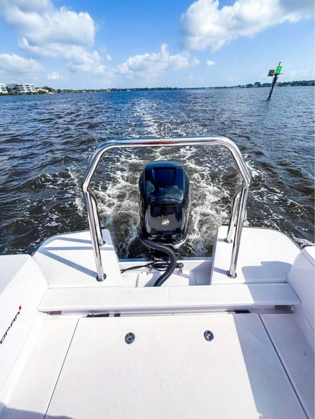 A photo of this 2022 Axopar 28 CABIN
