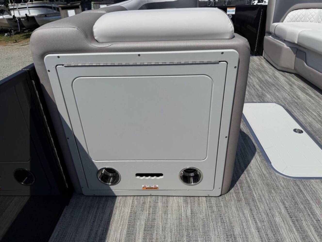 A photo of this 2025 Godfrey Pontoons Sweetwater 2486 DT 27 iMPACT Package (27 in. Center Tub