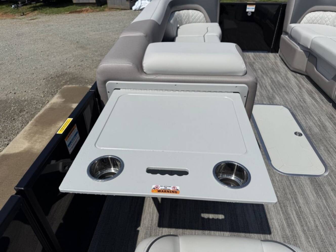A photo of this 2025 Godfrey Pontoons Sweetwater 2486 DT 27 iMPACT Package (27 in. Center Tub