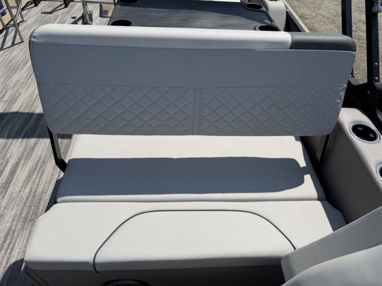 A photo of this 2025 Godfrey Pontoons Sweetwater 2486 DT 27 iMPACT Package (27 in. Center Tub
