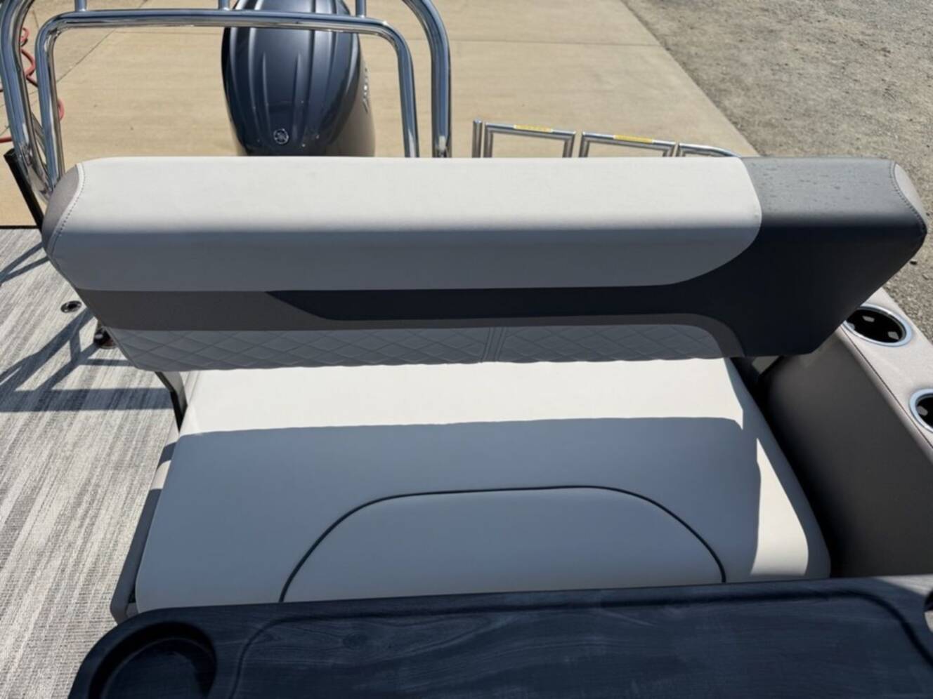 A photo of this 2025 Godfrey Pontoons Sweetwater 2486 DT 27 iMPACT Package (27 in. Center Tub