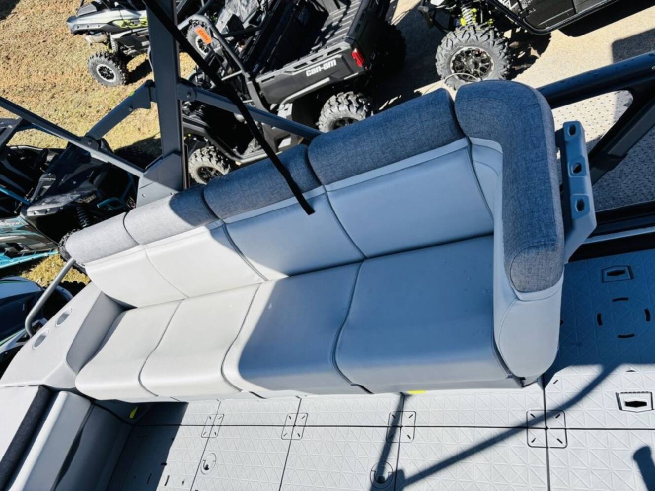 A photo of this 2025 Sea-Doo Switch Sport 21 - 230 hp Galvanized