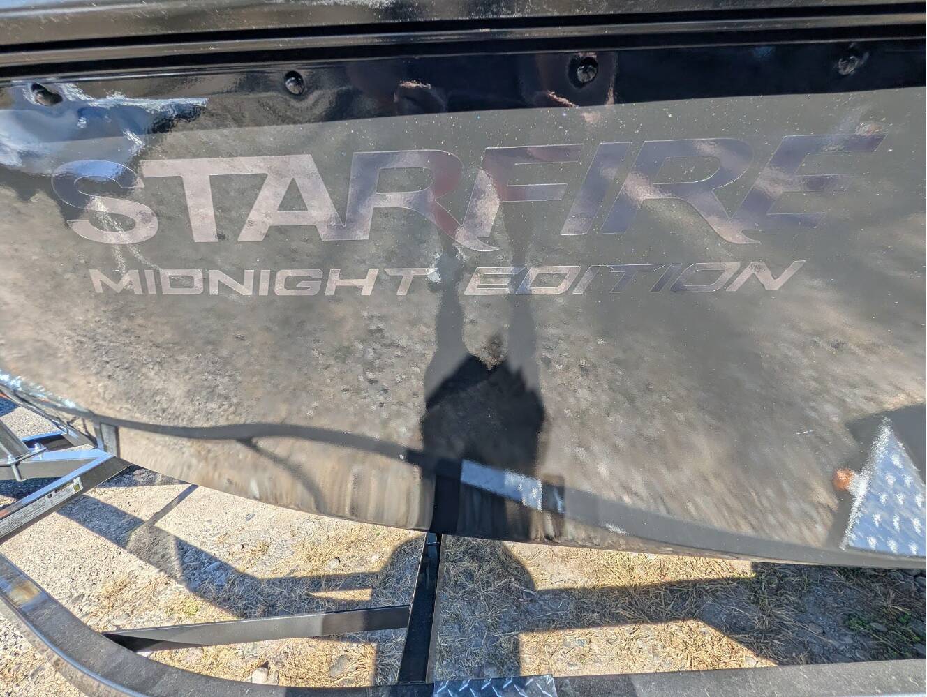A photo of this 2026 Starcraft Marine Starfire 166 SC Midnight Edition