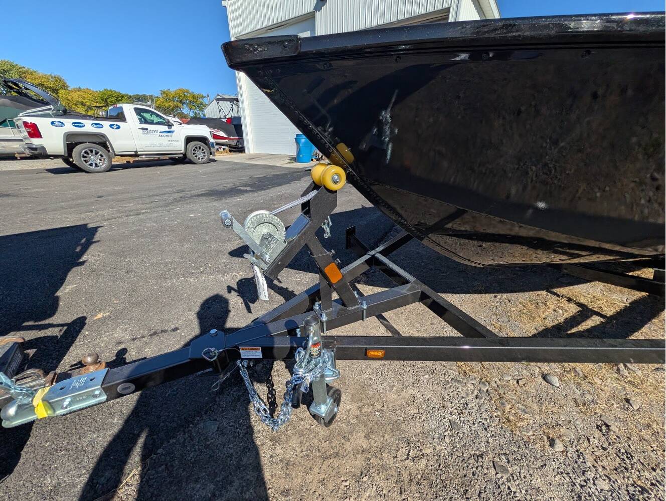 A photo of this 2026 Starcraft Marine Starfire 166 SC Midnight Edition