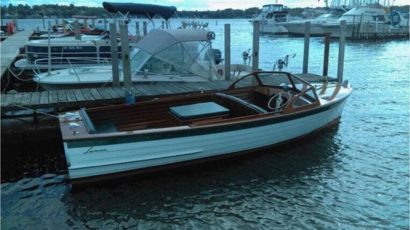 A photo of this 1957 Lyman 18 UTILITY