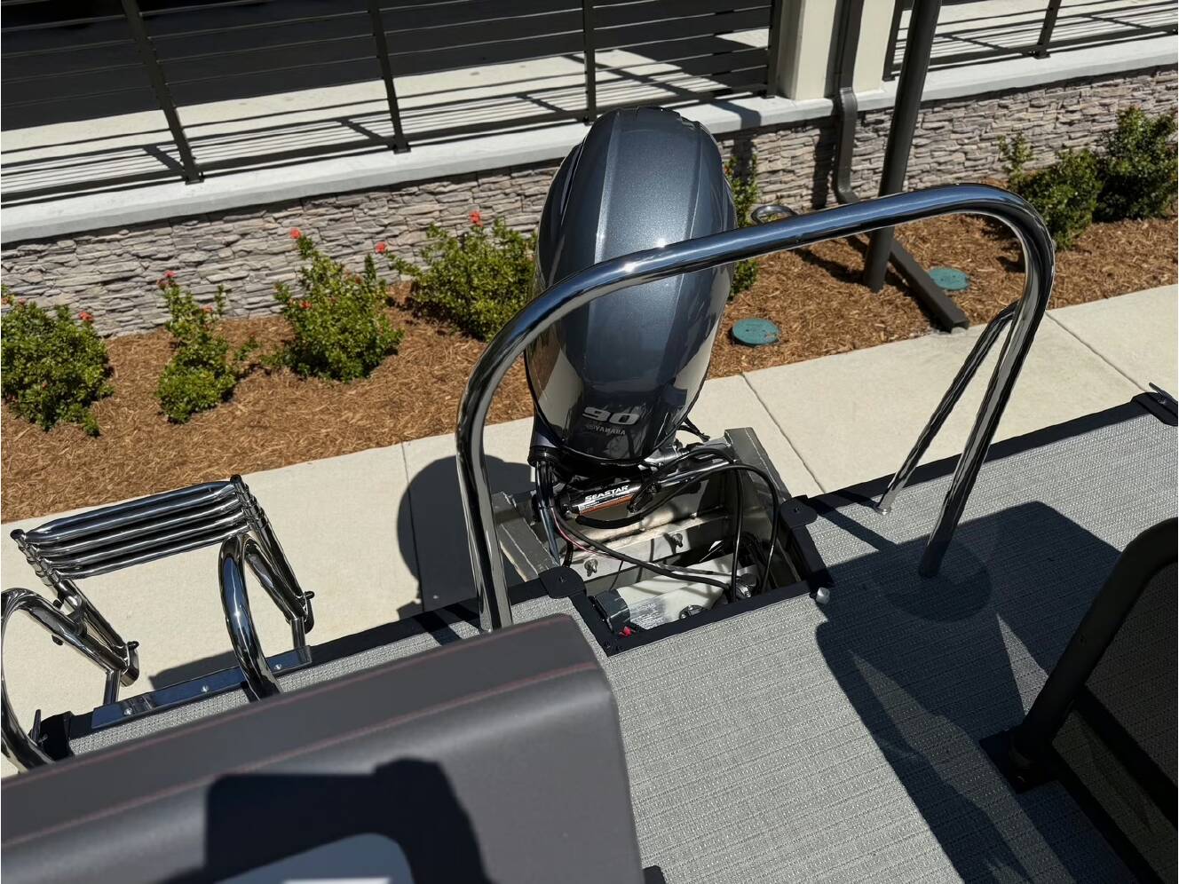 A photo of this 2025 Manitou Pontoon Cruise 20 Bench Twin Tube
