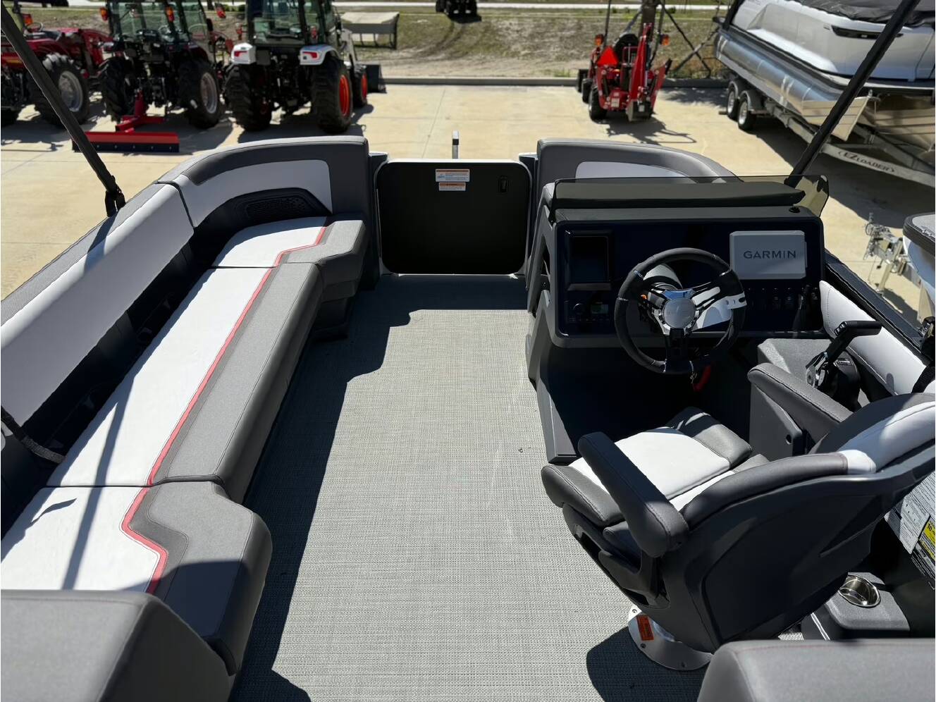 A photo of this 2025 Manitou Pontoon Cruise 20 Bench Twin Tube