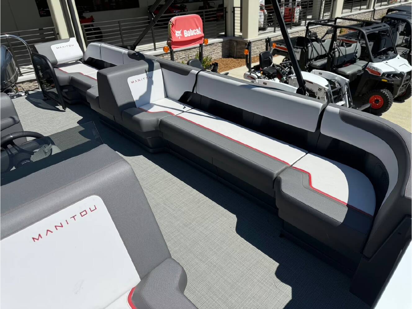 A photo of this 2025 Manitou Pontoon Cruise 20 Bench Twin Tube
