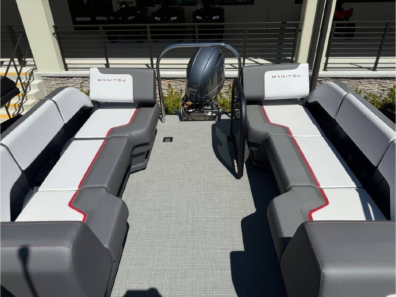 A photo of this 2025 Manitou Pontoon Cruise 20 Bench Twin Tube