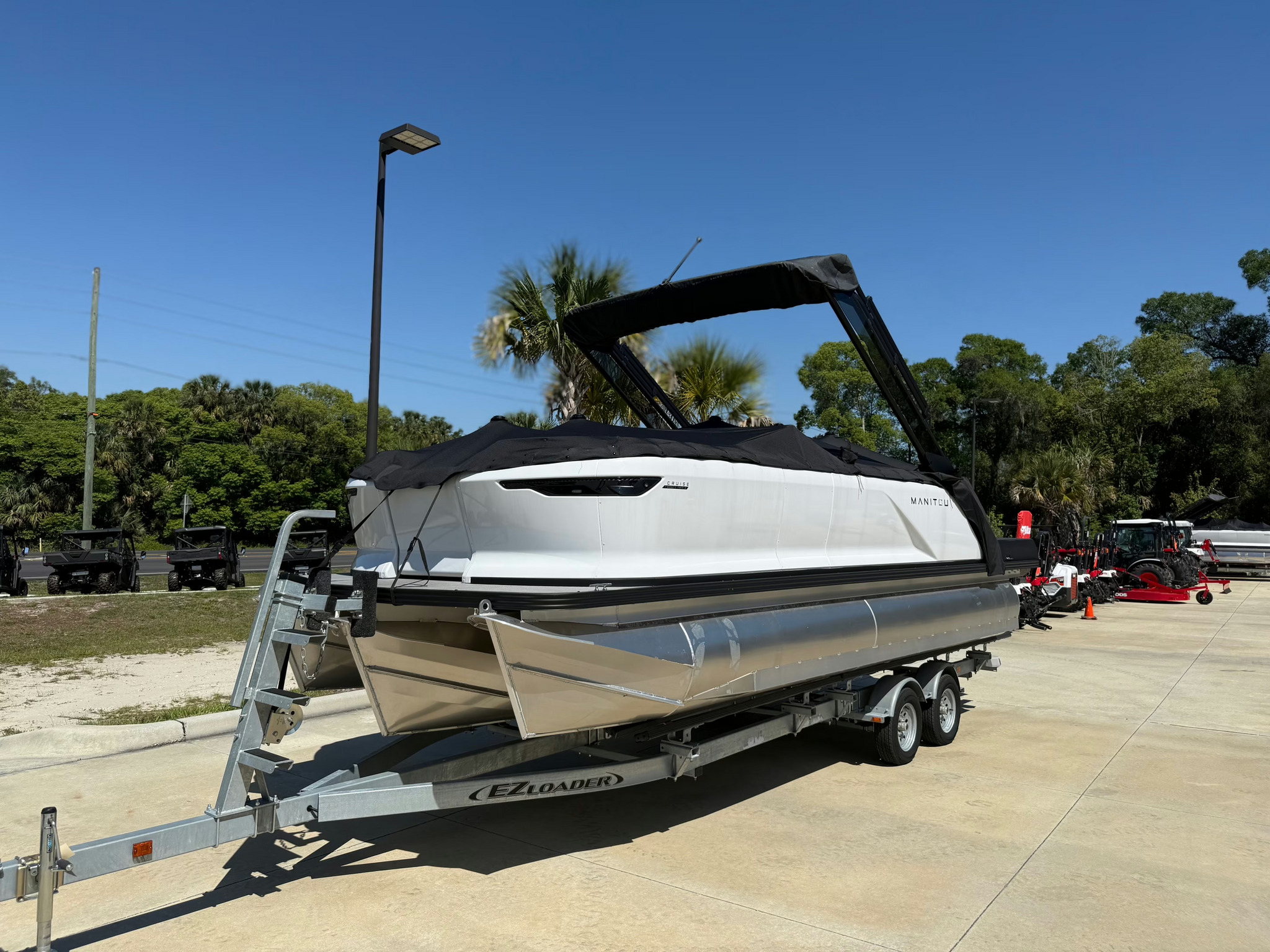 2024 Manitou Pontoon Cruise 22 Max Switchback V-Toon in orange city FL