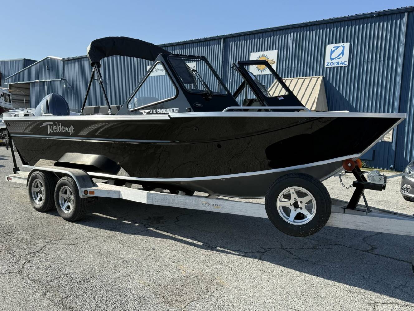 A photo of this 2025 Weldcraft 210 Revolution Soft Top