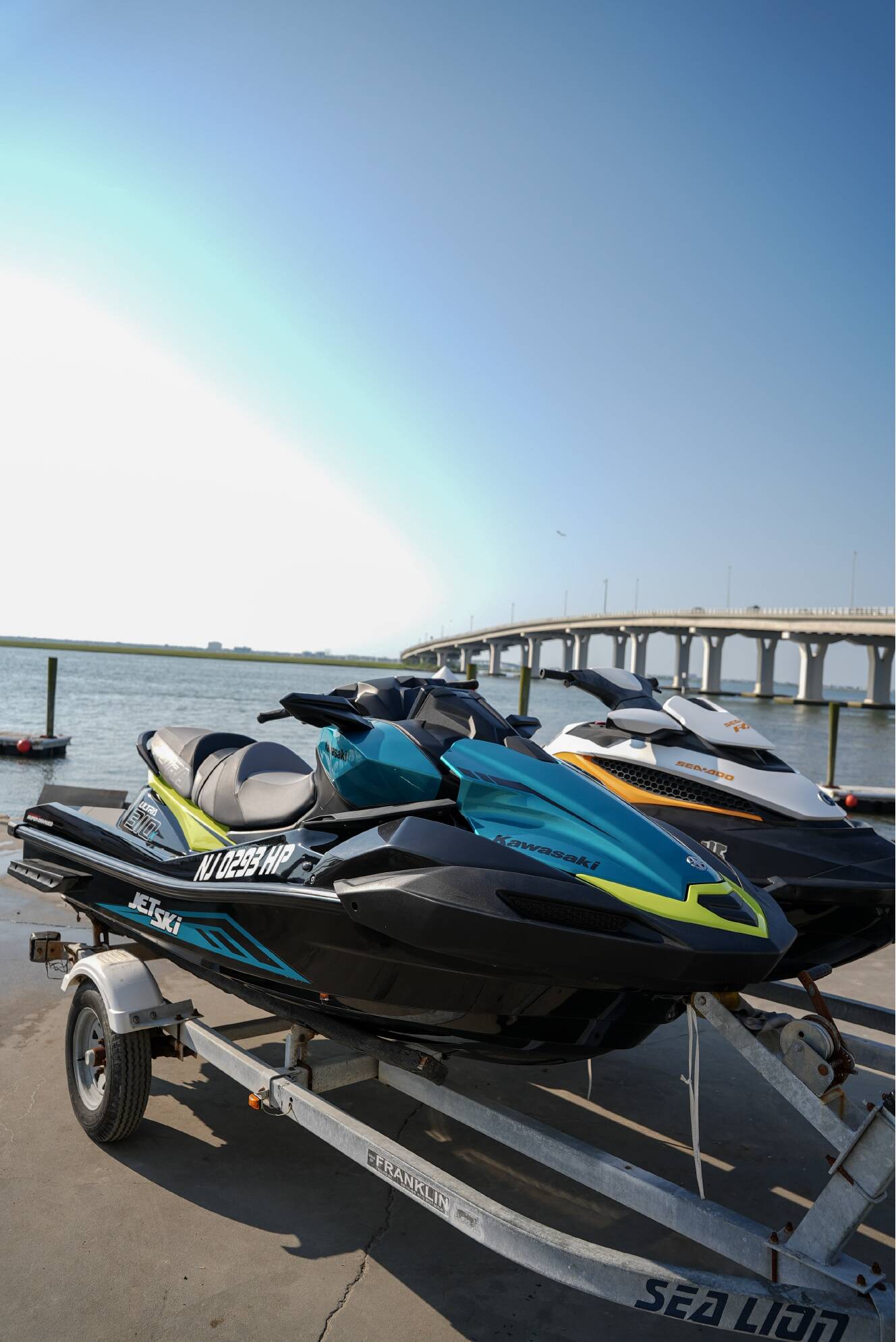 A photo of this 2022 Kawasaki Ultra 310X