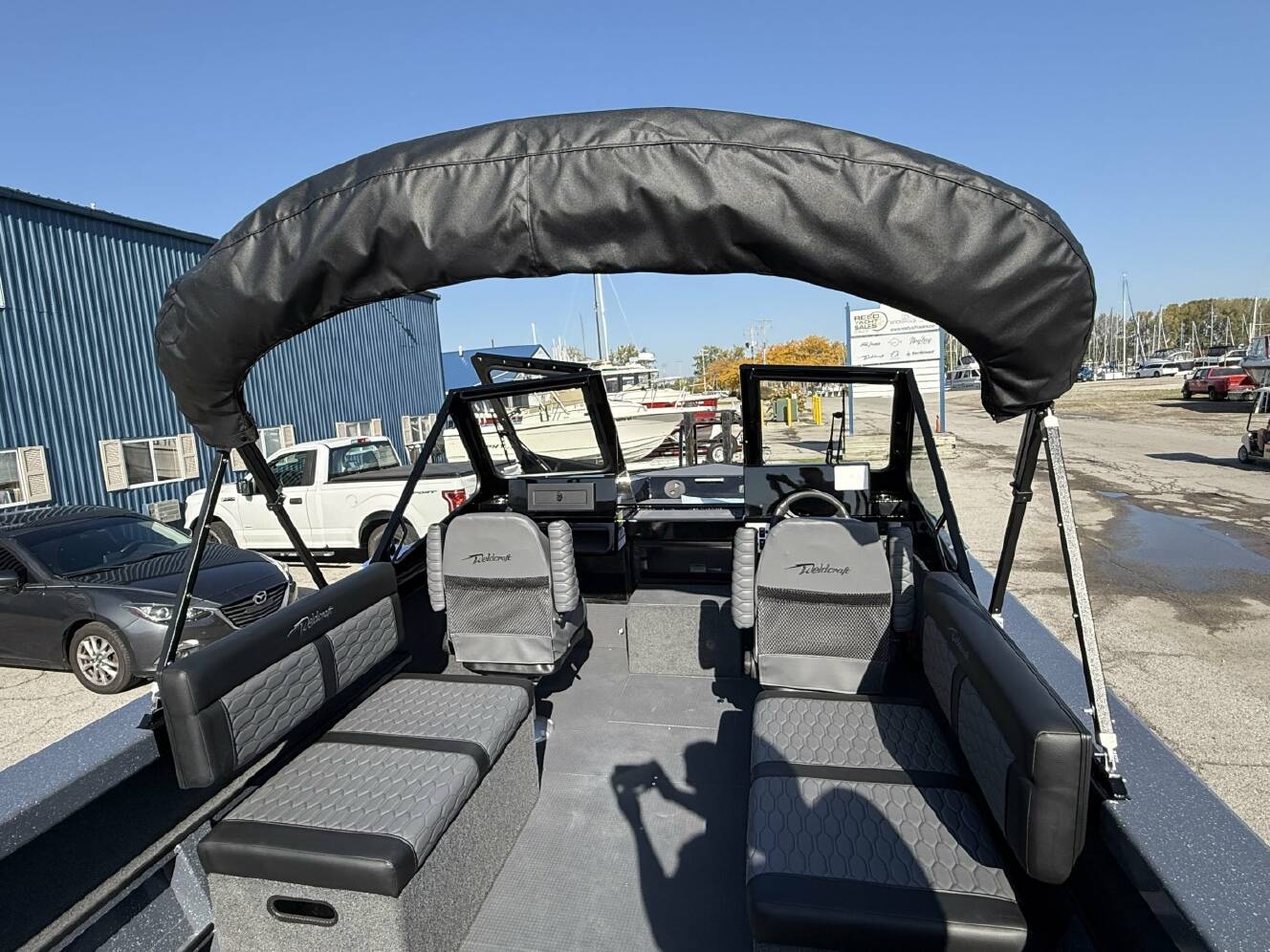 A photo of this 2025 Weldcraft 210 Revolution Soft Top