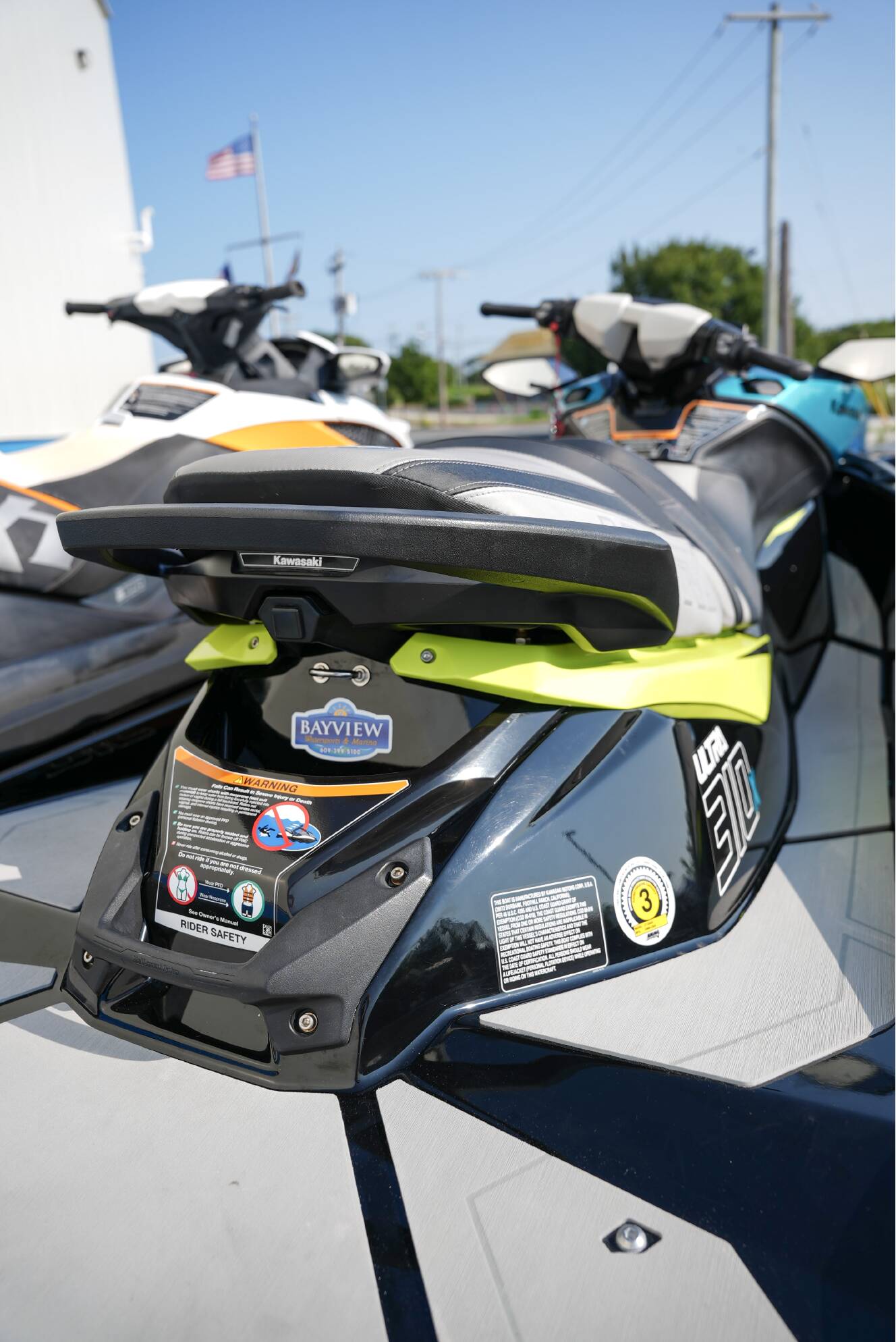 A photo of this 2022 Kawasaki Ultra 310X