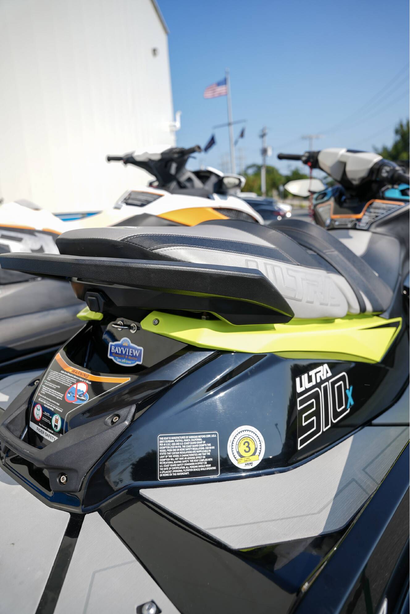 A photo of this 2022 Kawasaki Ultra 310X