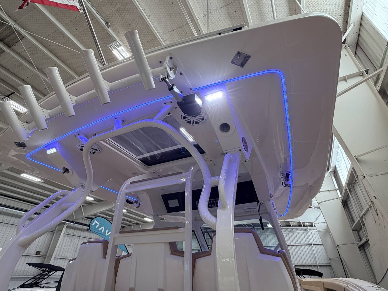 A photo of this 2020 Scout Boats 380 LXF