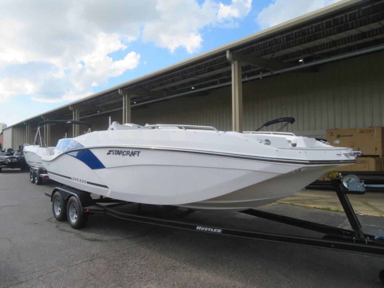 A photo of this 2023 Starcraft Marine SVX OB 231 OB