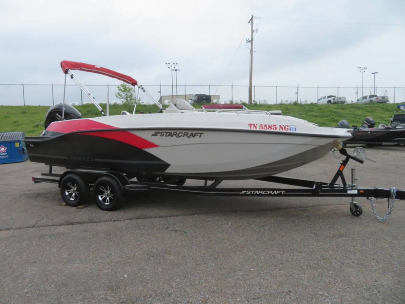 A photo of this 2022 Starcraft Marine 211 OB