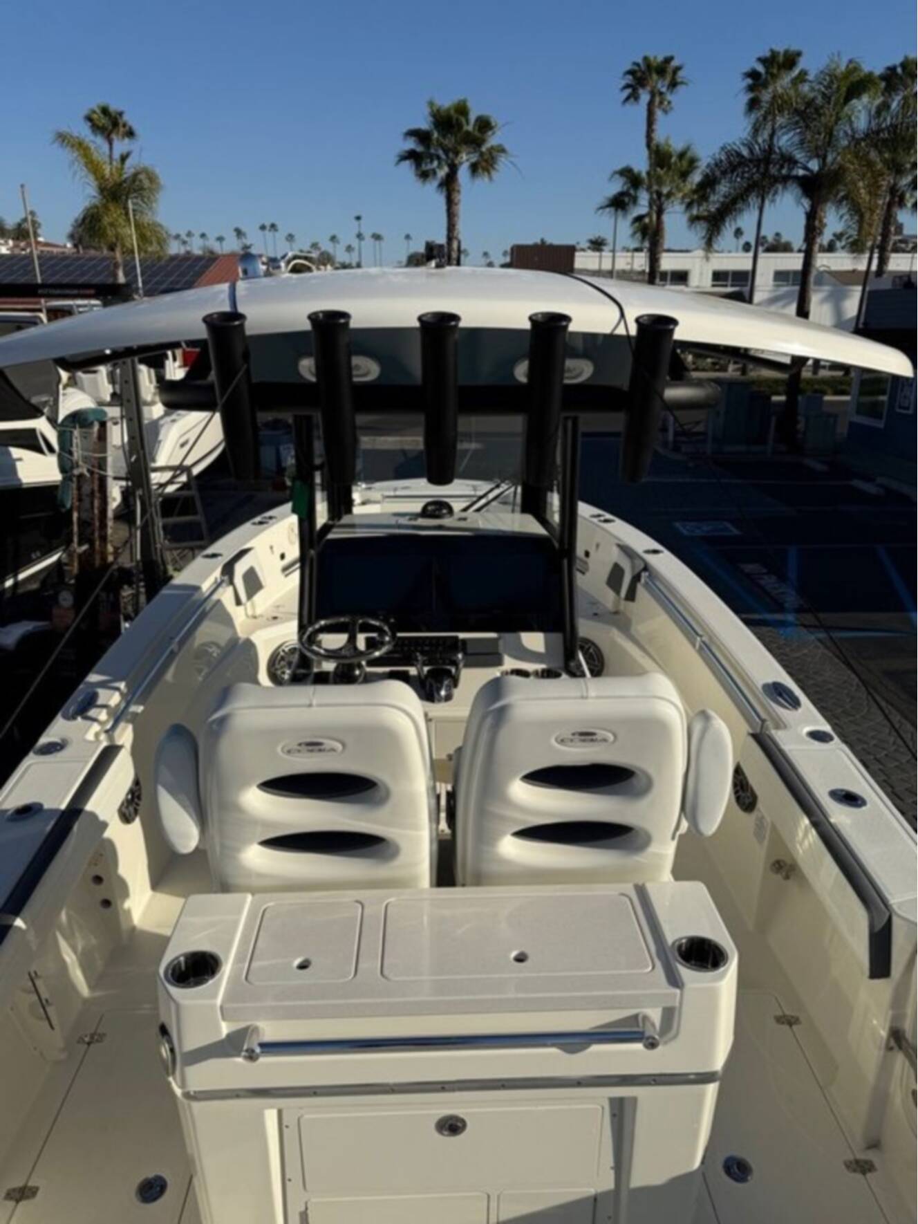 A photo of this 2025 Cobia 265 OPEN
