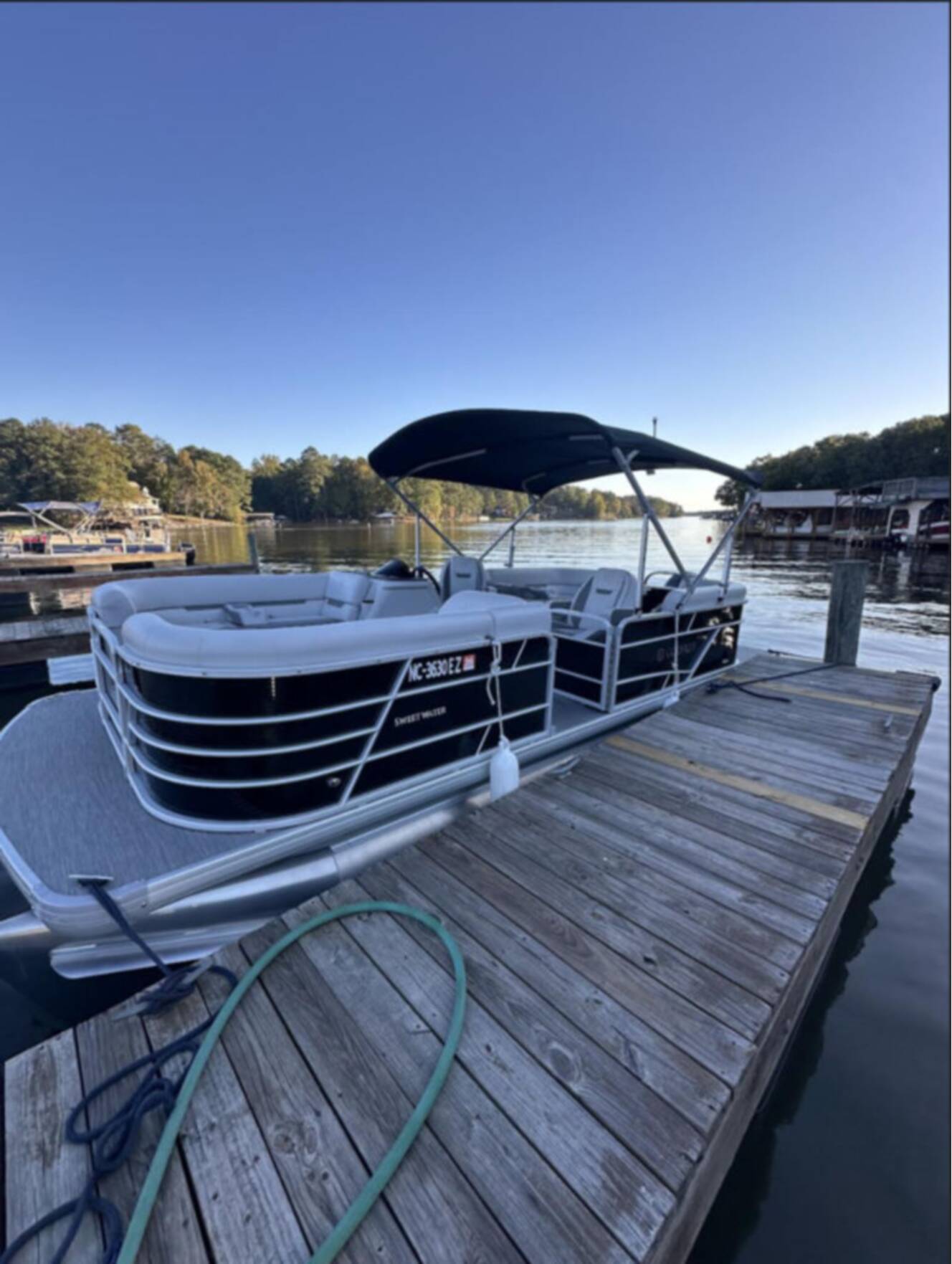 A photo of this 2023 Godfrey Pontoons Sweetwater 2286 SB