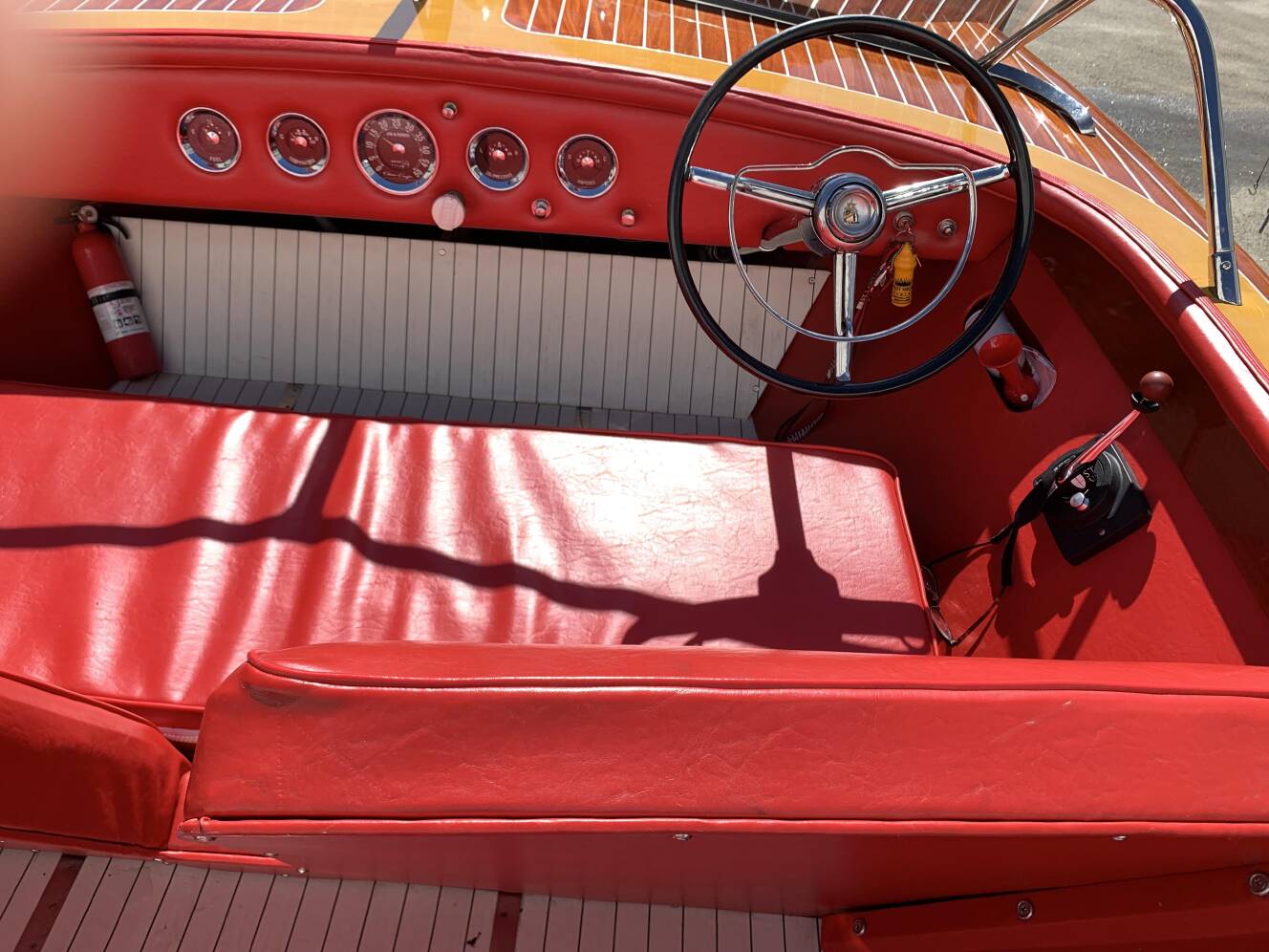 A photo of this 1955 Chris Craft Continental