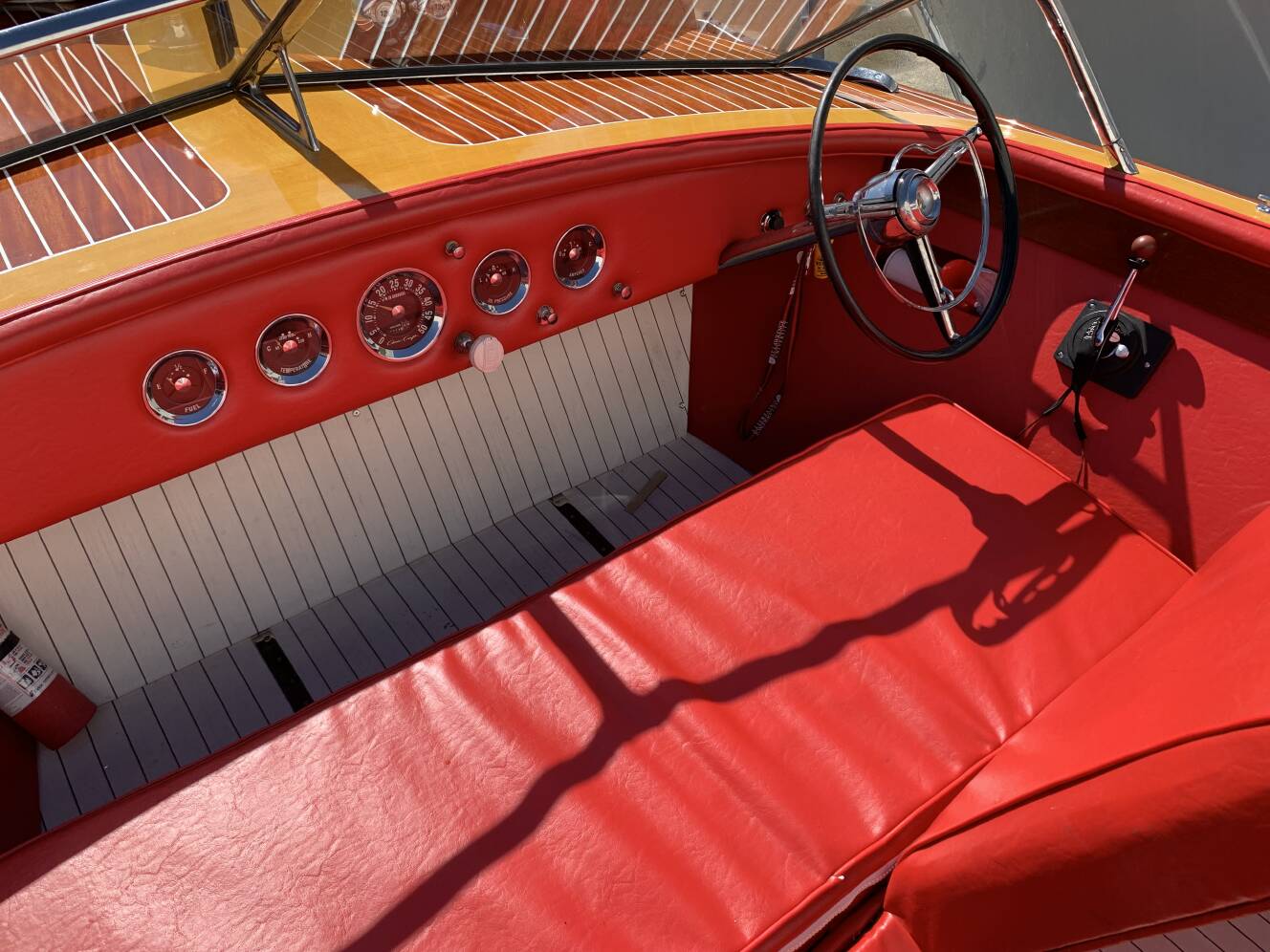 A photo of this 1955 Chris Craft Continental