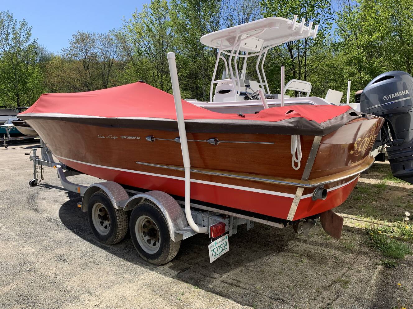 A photo of this 1955 Chris Craft Continental