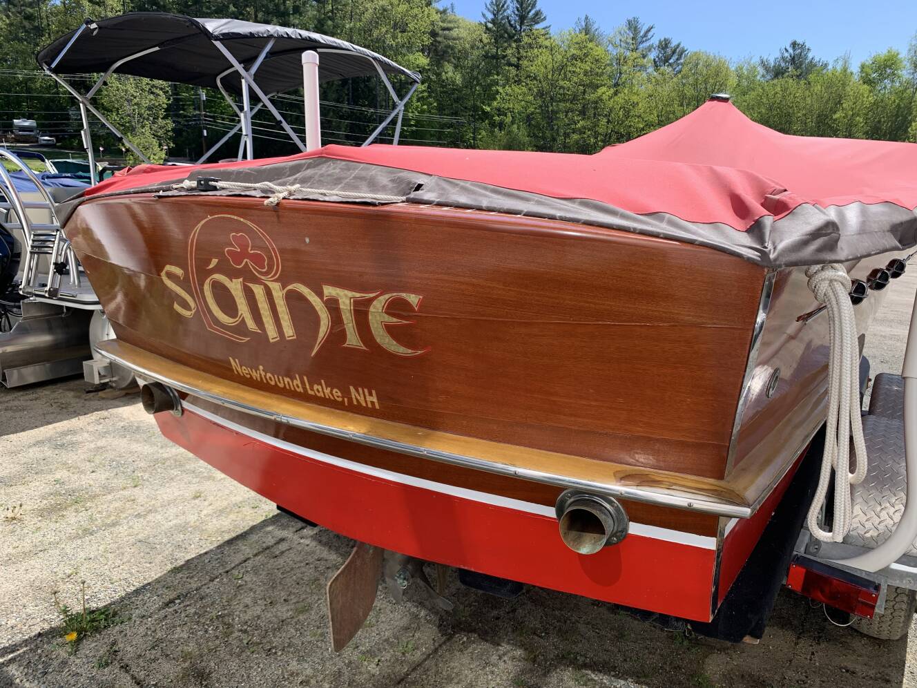 A photo of this 1955 Chris Craft Continental