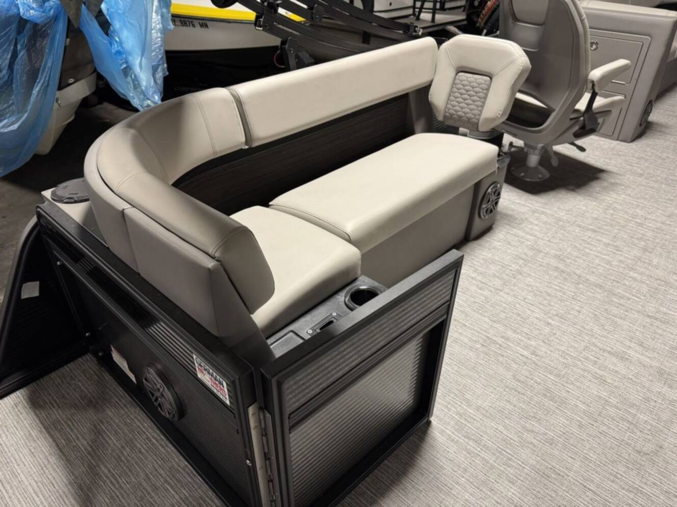 A photo of this 2023 Qwest Pontoons 8524 M-Class RLS Triple Tube RTZ