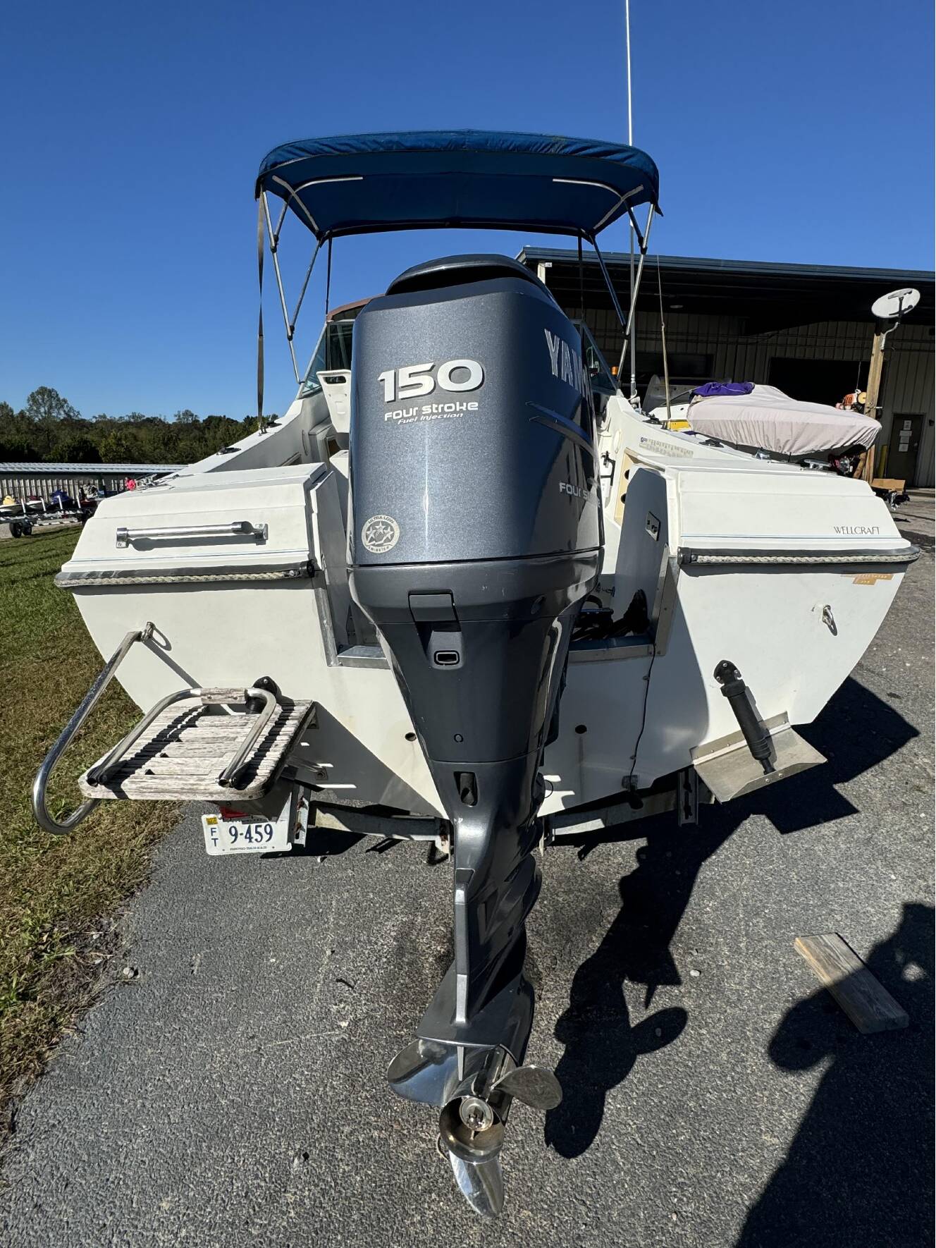 A photo of this 1988 Wellcraft V20-Steplift