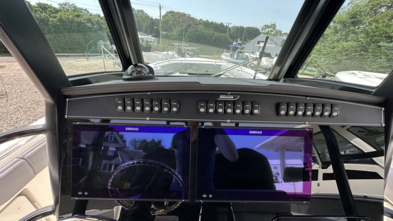 A photo of this 2025 Boston Whaler 330 Outrage